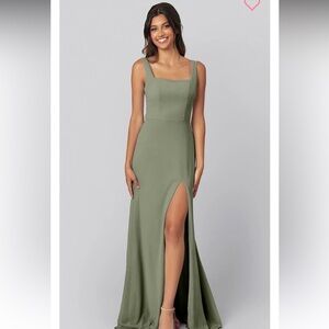 Kennedy Blue Dress - Jay - Moss-